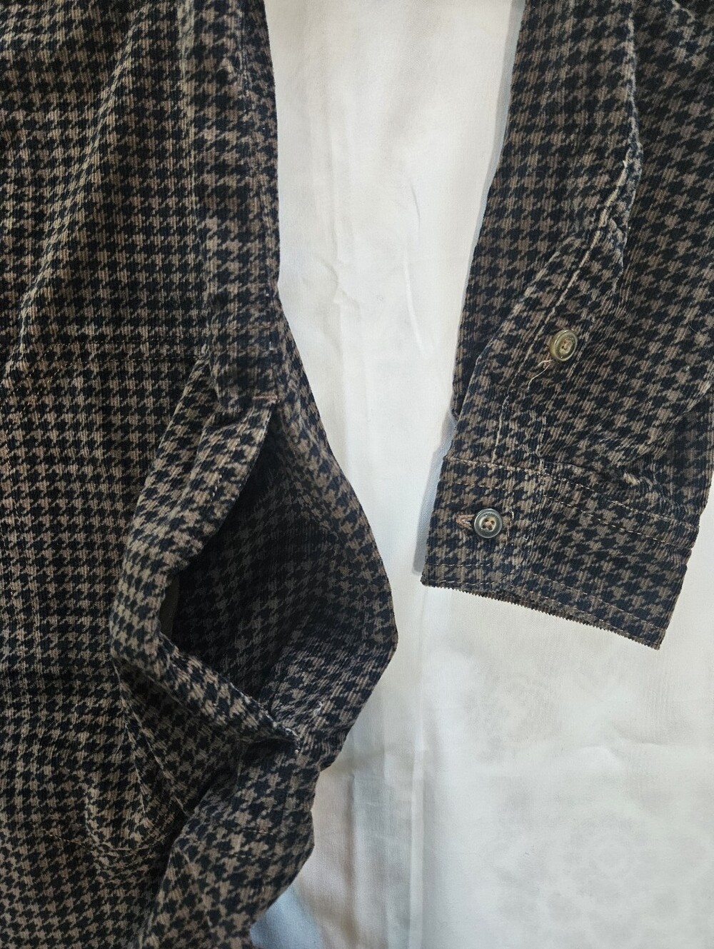 Toad & Co Womens L Cruiser Cord Popover Dress Brown Corduroy Long Sleeve Pockets - Picture 9 of 16